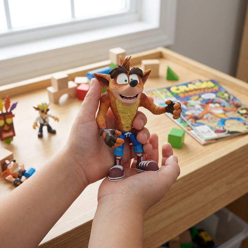 اکشن فیگور نکا مدل Crash Bandicoot 