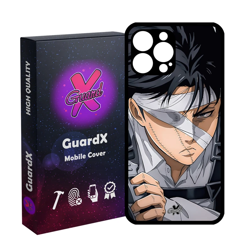کاور گارد ایکس طرح لیوای انیمه مدل Glass10569 مناسب برای گوشی موبایل اپل iPhone 13 Pro Max