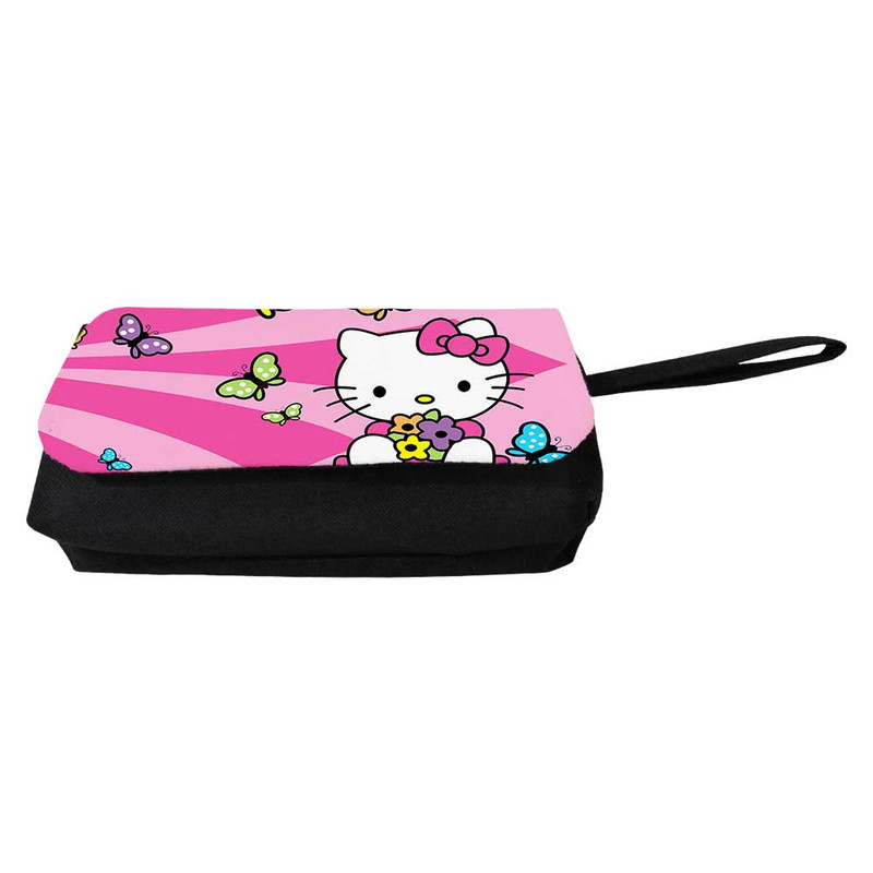جامدادی مدل دوزیپ طرح Hello kitty کد NI810