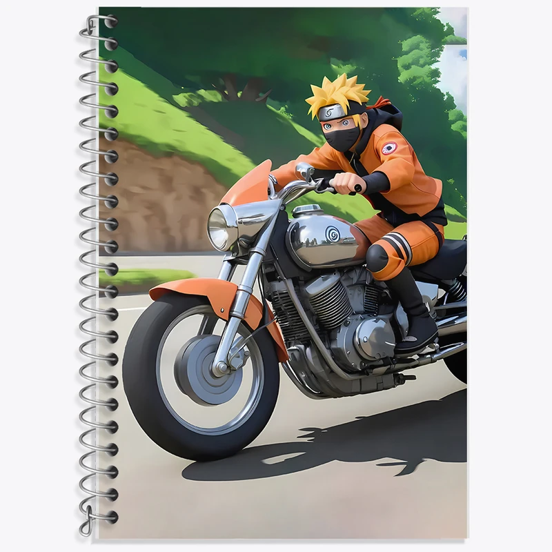 دفتر لغت 50 برگ خندالو طرح انیمه ناروتو (Naruto) کد F5600