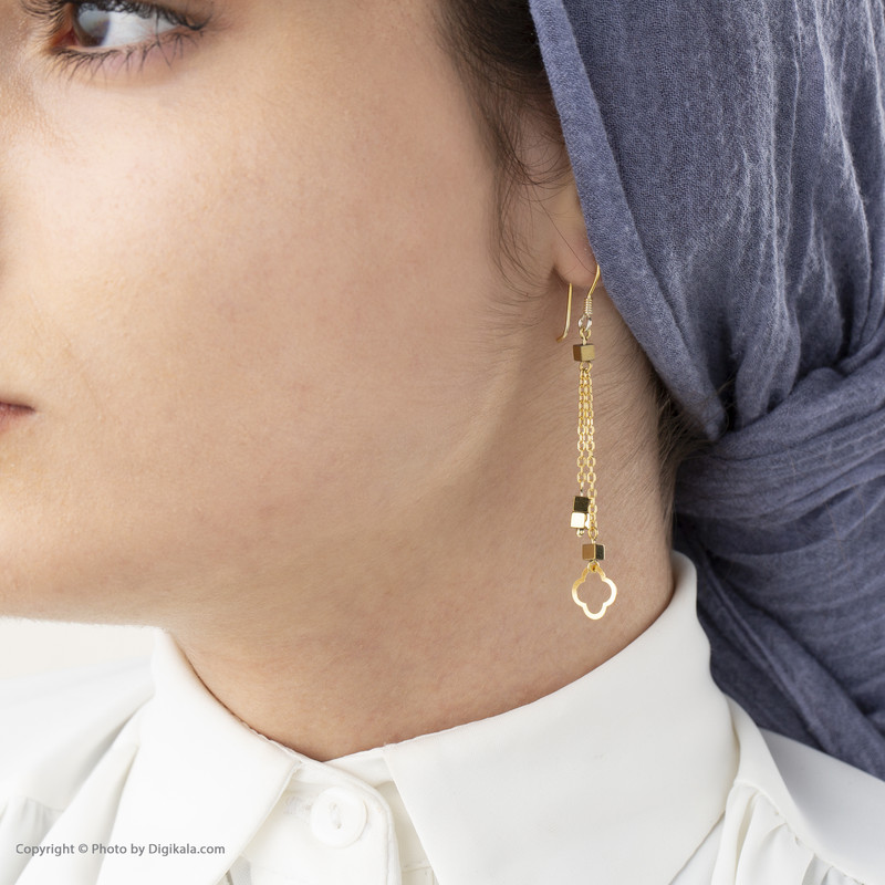 گوشواره طلا 18 عیار زنانه مانچو مدل efgs005 گوشواره طلا 18 عیار زنانه مانچو مدل efgs005