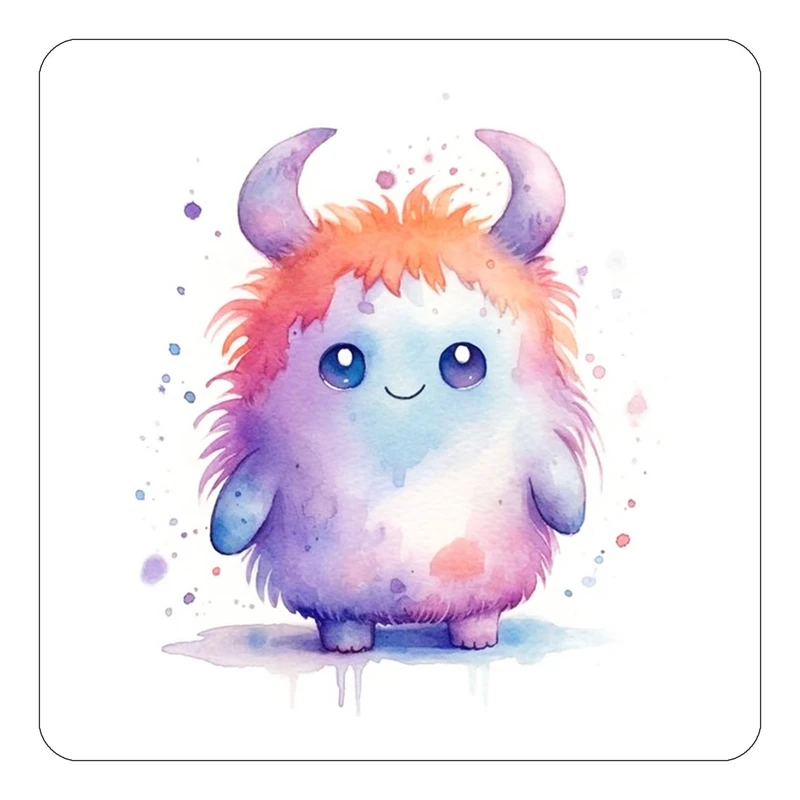 مگنت کاکتی طرح حیوانات رنگی مدل mp27055