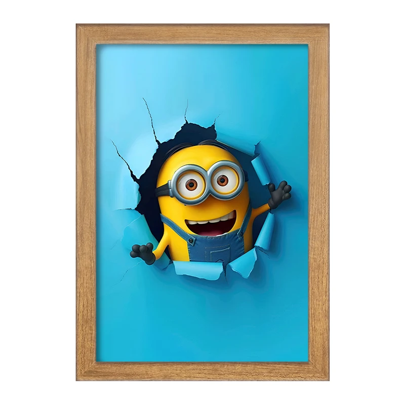 تابلو خندالو مدل مینیون‌ها (Minions) کد F3386