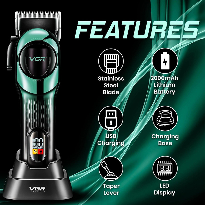 ماشین اصلاح موی سر وی جی ار مدل v-166