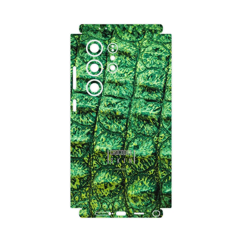 برچسب پوششی ماهوت مدل Crocodile Skin-FullSkin مناسب برای گوشی موبایل سامسونگ Galaxy S24 Ultra