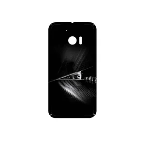 MAHOOT Black Portrait Cover Sticker for HTC 10