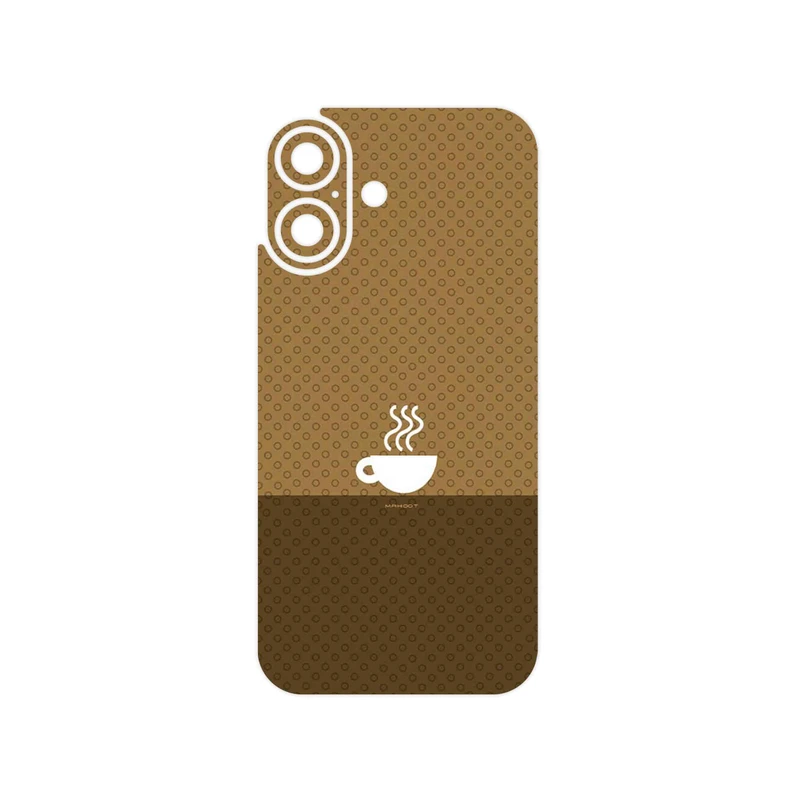 برچسب پوششی ماهوت مدل Minimal Cup of Coffee Icon مناسب برای گوشی موبایل اپل iPhone 16