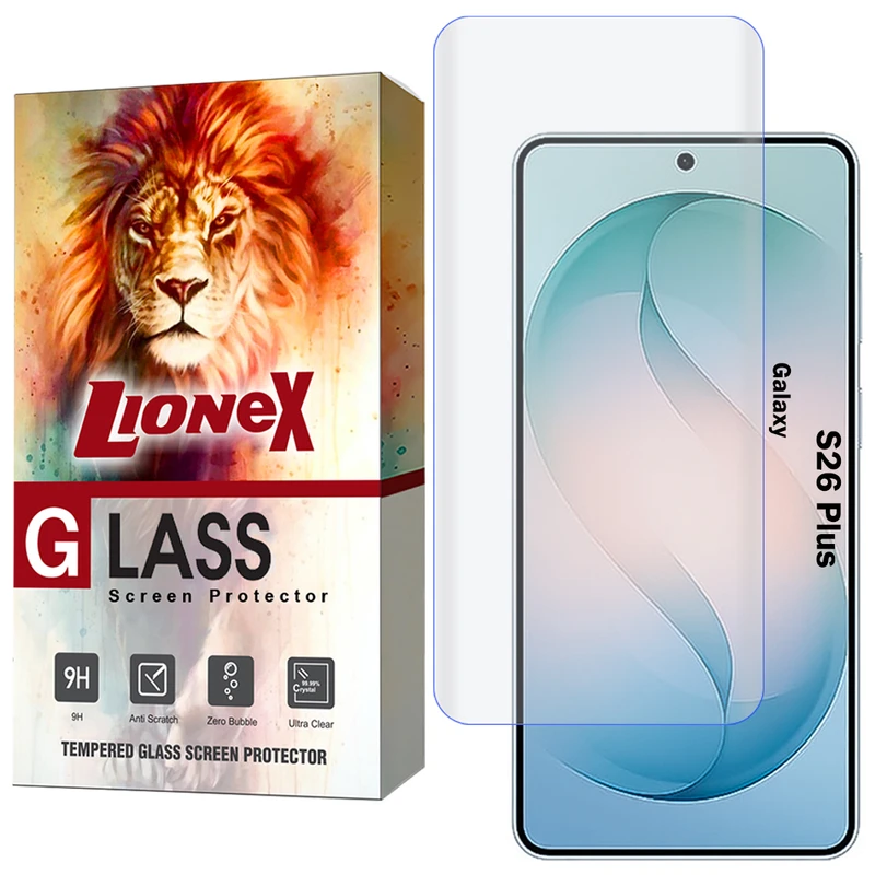 محافظ صفحه نمایش لایونکس مدل UVL20 مناسب برای گوشی موبایل سامسونگ Galaxy S26 Plus