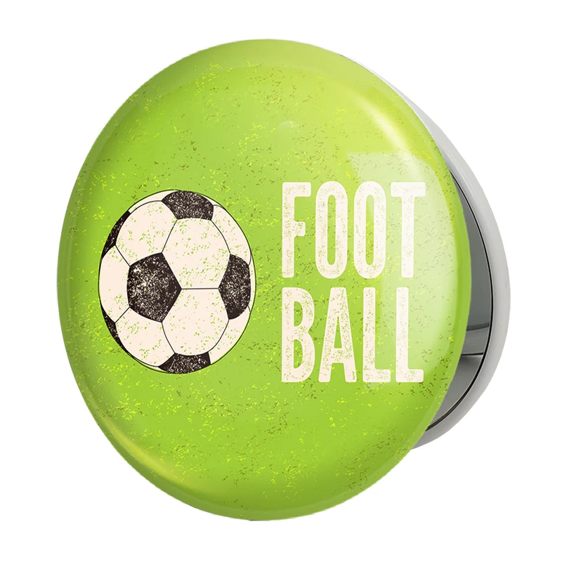 آینه جیبی خندالو طرح فوتبال Football مدل تاشو کد 25982 