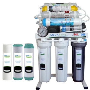 دستگاه تصفیه کننده آب آکوآ اسپرینگ مدل  RO - NF2900 به همراه فیلتر مجموعه 3 عددی