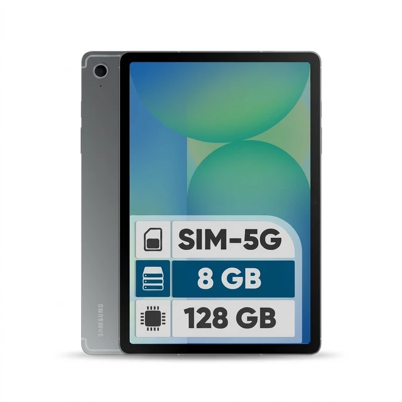 تبلت ۱۰.۹ اینچ سامسونگ مدل Galaxy Tab S10 FE 5G ظرفیت 128 گیگابایت و رم 8 گیگابایت