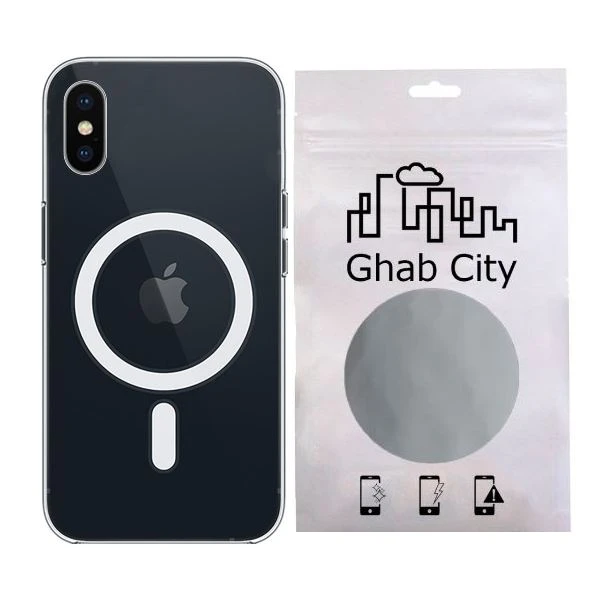 کاور  قاب سیتی طرح مگ سیف مدل MagSafe Fit مناسب برای گوشی موبایل اپل iPhone XS Max