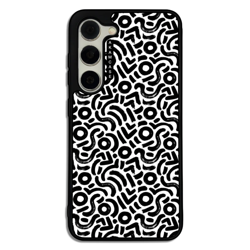 کاور آکام مدل AMC-WSGS23-DOODLE5 مناسب برای گوشی موبایل سامسونگ Galaxy S23