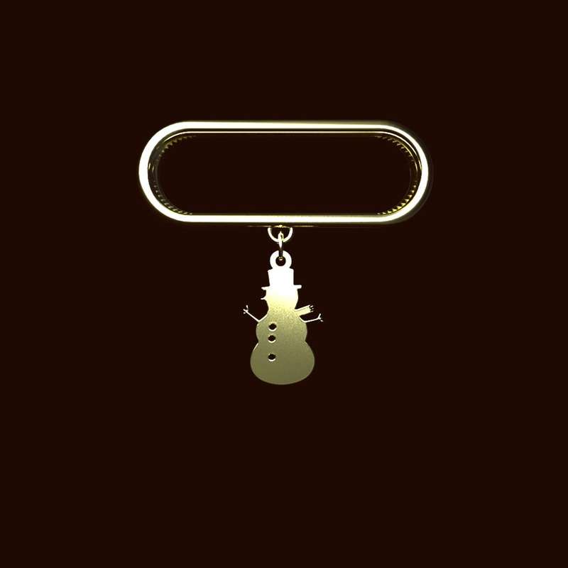 آویز ساعت طلا 18 عیار زنانه مدوپد مدل آدم برفی کد SI1-1057 آویز ساعت طلا 18 عیار زنانه مدوپد مدل آدم برفی کد SI1-1057