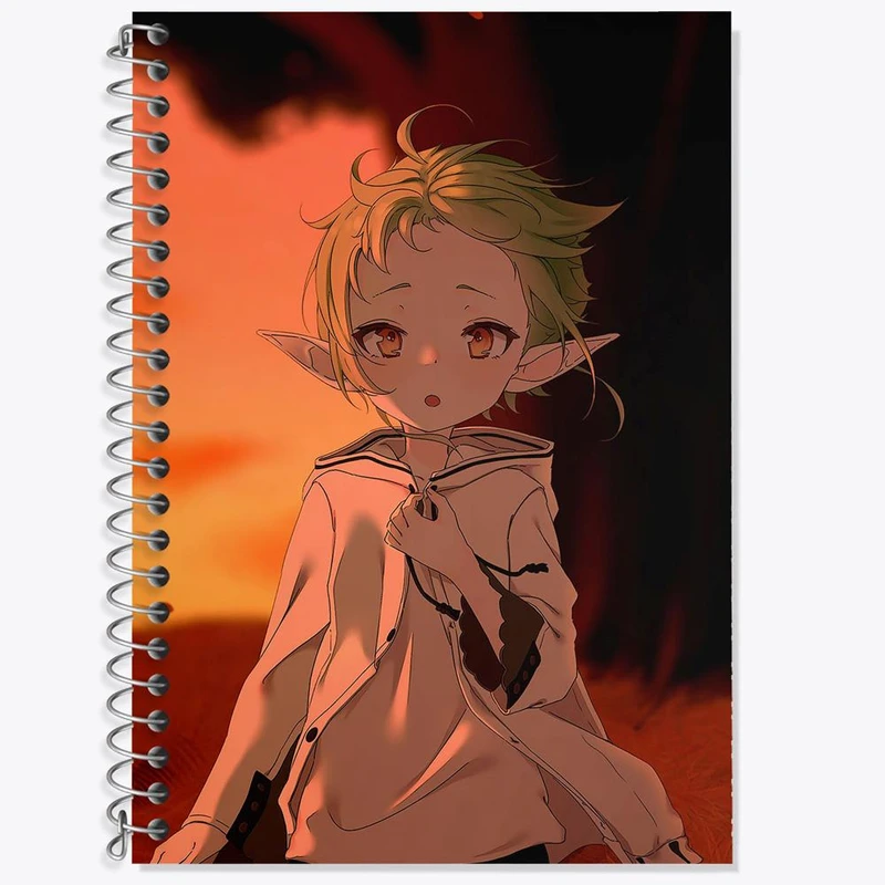 دفتر لغت 50 برگ خندالو مدل سیلفیت انیمه موشوکو تنسی کد 24058