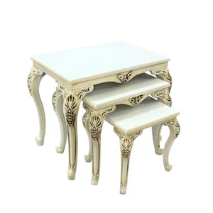 میز عسلی مدل DFM کد 01 مجموعه 3 عددی