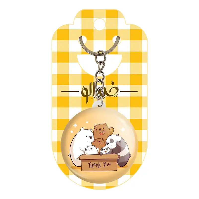 جاکلیدی خندالو مدل سه خرس کله پوک کد 10605