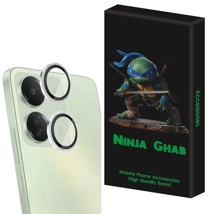 محافظ لنز دوربین نینجا قاب مدل رینگی مناسب برای گوشی موبایل شیائومی Redmi 13C