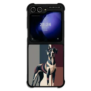 AKAM AMC-WSGZFLIP5-DOGS-25 Cover For Samsung Galaxy Z Flip 5