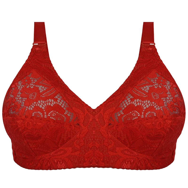 سوتین زنانه دکسونری مدل 125007505 دانتل رنگ قرمز