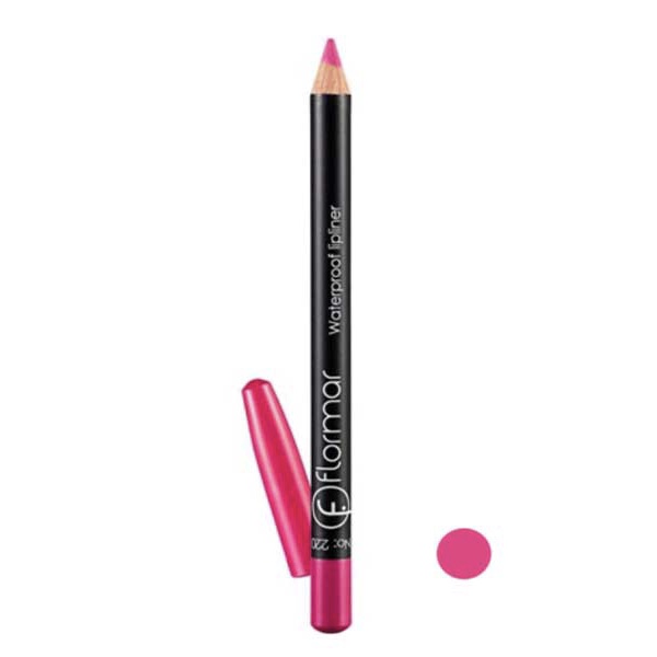 مداد لب فلورمار مدلwaterproof lipliner شماره 220