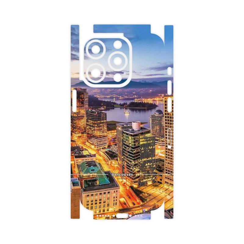 برچسب پوششی ماهوت مدل City of Vancouver-FullSkin مناسب برای گوشی موبایل اپل iPhone 15 Pro