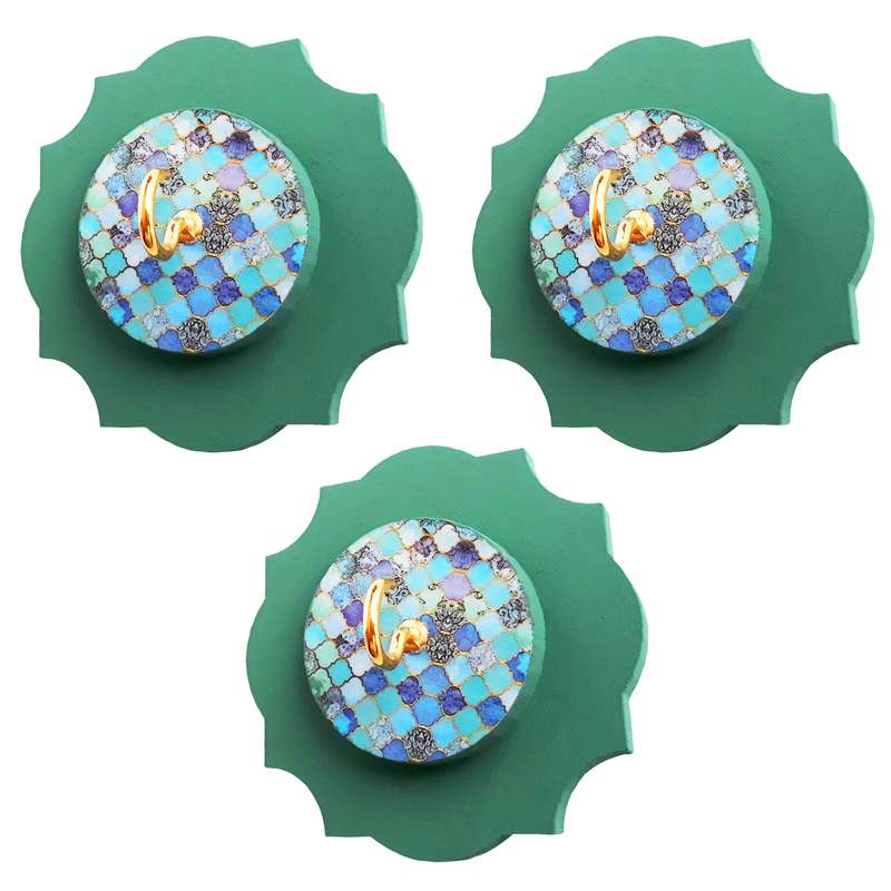 آویز حوله مدل ماهور کد AG30 بسته 3 عددی