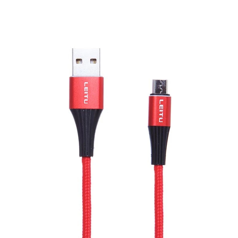 کابل تبدیل USB به MicroUSB لیتو مدل LD-18 طول 1 متر