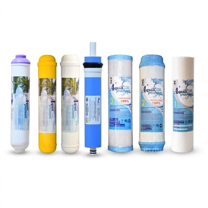 فیلتر دستگاه تصفیه آب آکوا پیورست مدل ALKALINE-NEW07 مجموعه 7 عددی
