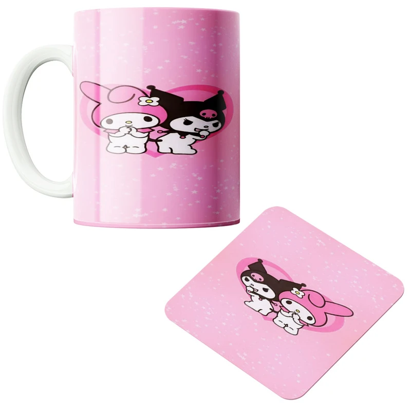 ماگ پاد آفرین مدل ملودی کد 542 به همراه زیر لیوانی 