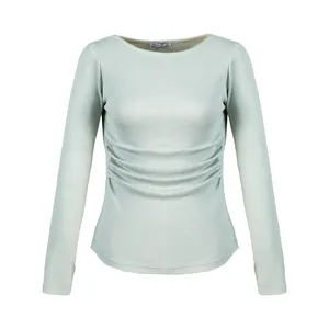 بلوز آستین بلند یقه قایقی زنانه سرژه مدل 243121