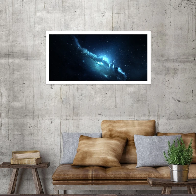 تابلو بکلیت طرح آسمان و کهکشان مدل W-S4482