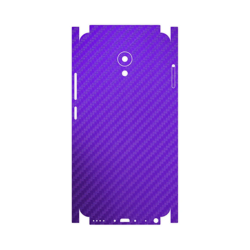 برچسب پوششی ماهوت مدل Purple-Fiber-FullSkin مناسب برای گوشی موبایل میزو M5