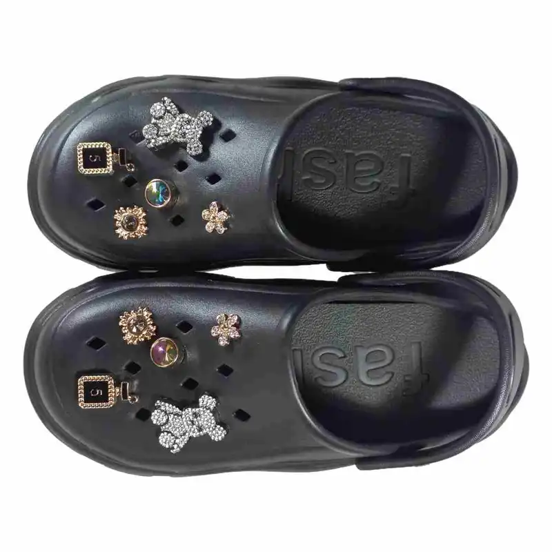 دمپایی زنانه پاپا مدل pransa کد 1212.BLK