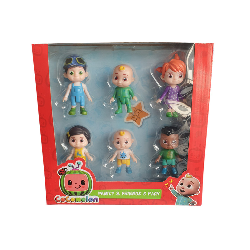 ست هدیه اکشن فیگور کوکوملون مدل JJ Action Figure مجموعه 6 عددی