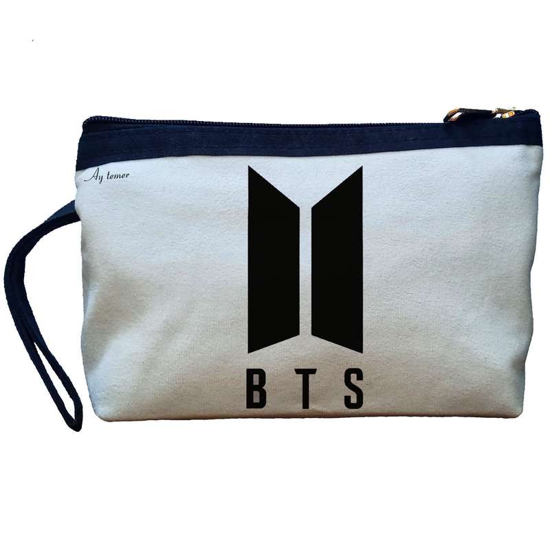 کیف لوازم آرایش زنانه آی تمر مدل بی تی اس کد 62