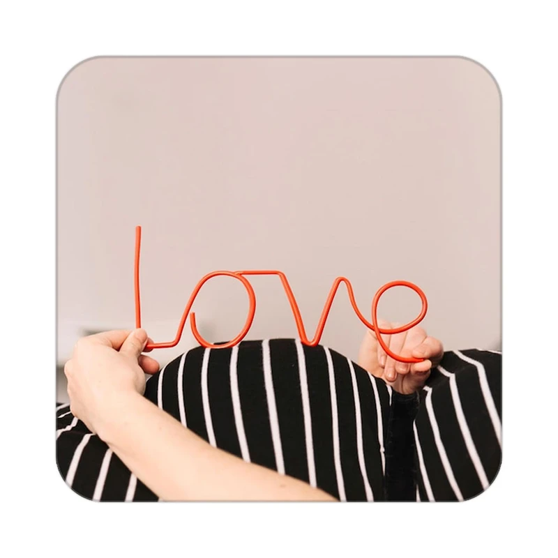 زیر لیوانی کاکتی طرح عاشقانه مدل mp39806