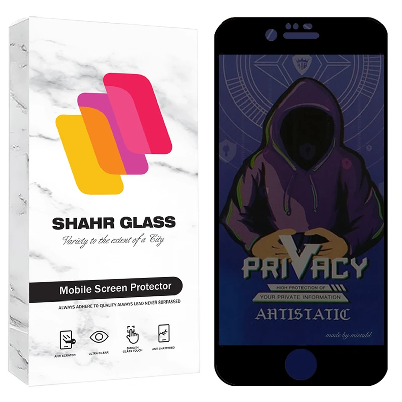 محافظ صفحه نمایش شهر گلس مدل PRMS مناسب برای گوشی موبایل اپل iPhone 7 / iPhone 8 