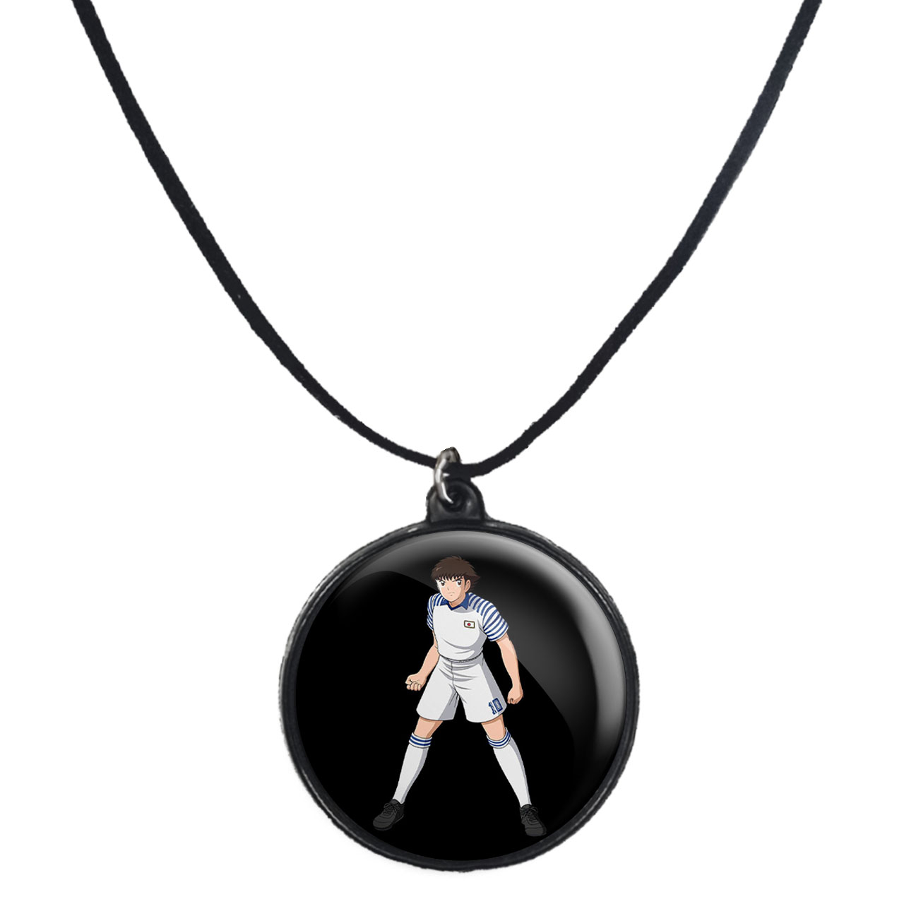 گردنبند پرمانه طرح فوتبالیست ها کد pmb.22304 مدل دو طرفه