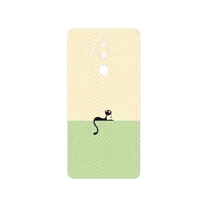 MAHOOT Minimal Internet Cat Icon Cover Sticker for LG G7 PLUS THINQ