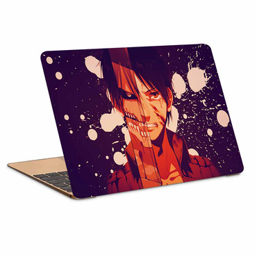 استیکر لپ تاپ طرح Attack On Titan کد N-25مناسب برای لپ تاپ 15.6 اینچ