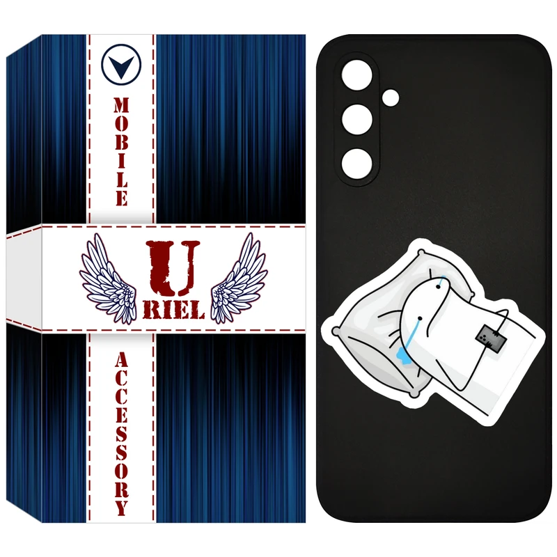 کاور یوریل مدل KSH کد 81 طرح غمگین مناسب برای گوشی موبایل سامسونگ Galaxy A54