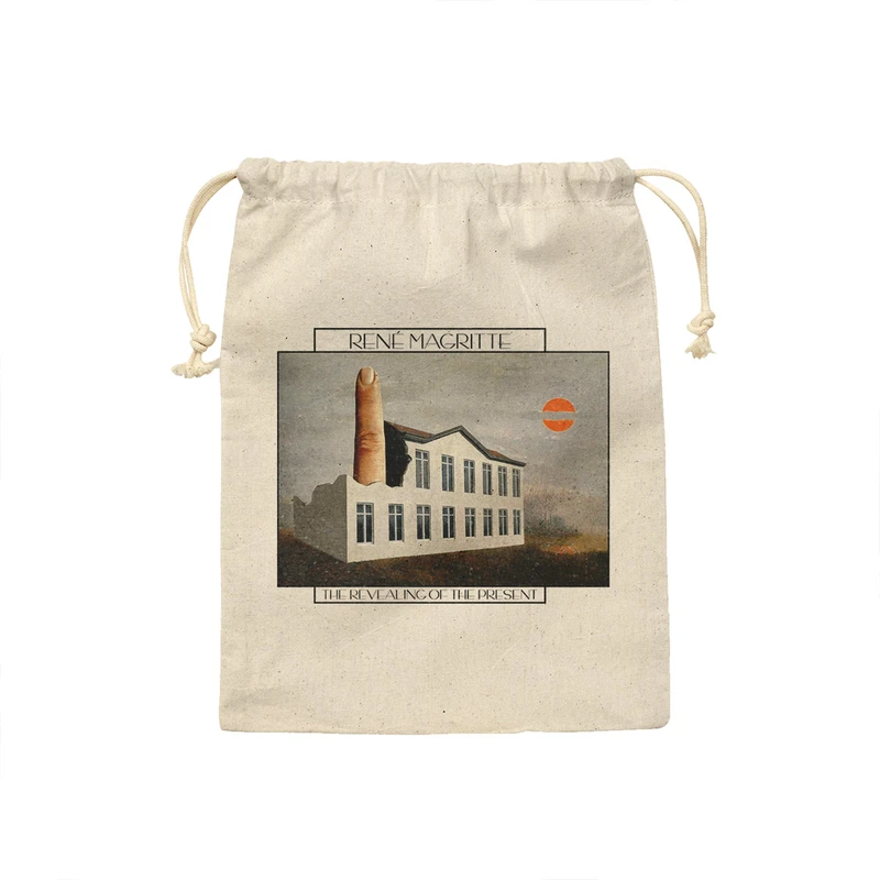 کیسه نان و سبزی ترمه طراحان ایده مدل آشکارشدن زمان حال از ماگریت کد art0482 - M