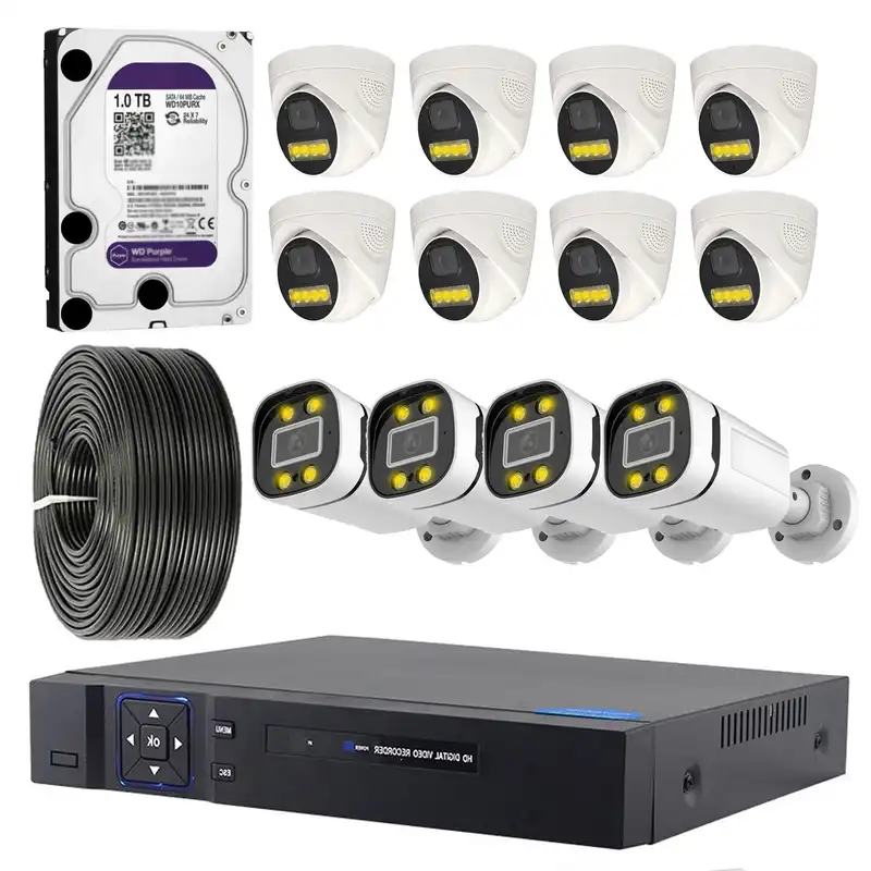 سیستم امنیتی نظارتی مدل HD PACK 12 - AXESSLINK T048