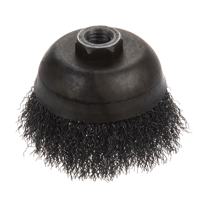 فرچه سیمی کاسه ای مدل M-7 سایز 7 سانت نیکان