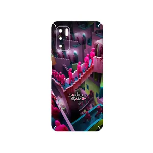 MAHOOT Squid Game Cover Sticker for Xiaomi Redmi Note 10 5G