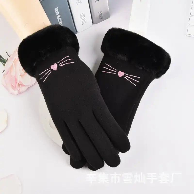 دستکش زنانه مدل قلب کد 202