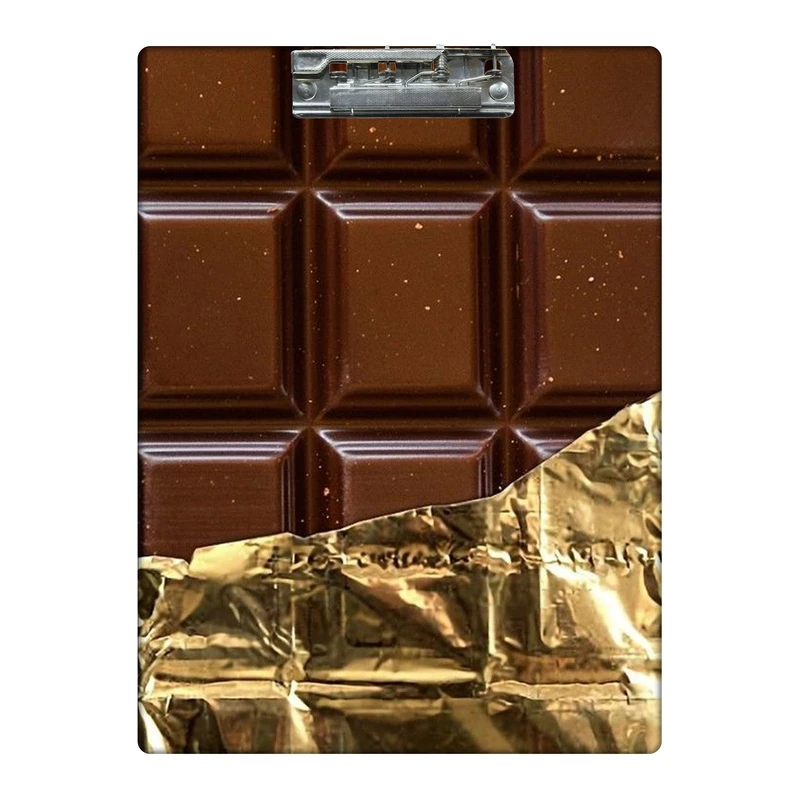 تخته شاسی طرح شکلات کاکائویی کد  4984073 سایز A4