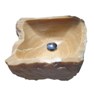 روشویی مدل صخره سنگ طبیعی