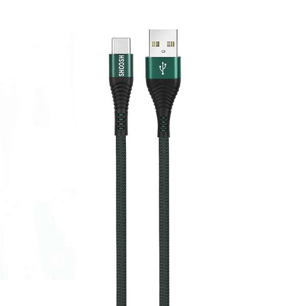 کابل تبدیل USB به USB-C شوش مدل SH115 C طول 1.1 متر کابل تبدیل USB به USB-C شوش مدل SH115 C طول 1.1 متر